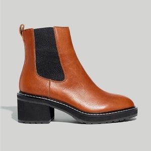 Madewell Brown Chelsea Boots Carina Size 8.5